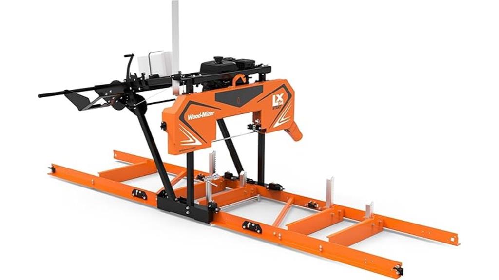 wood mizer lx50 portable sawmill