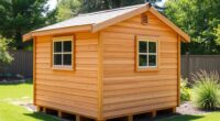 wood shed construction regulations