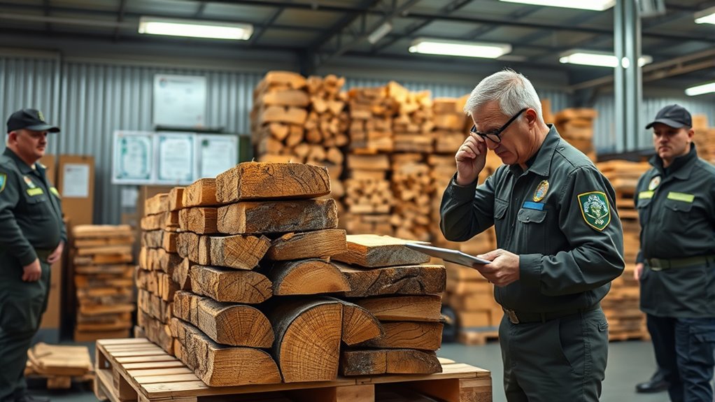 wood shipment inspection certification