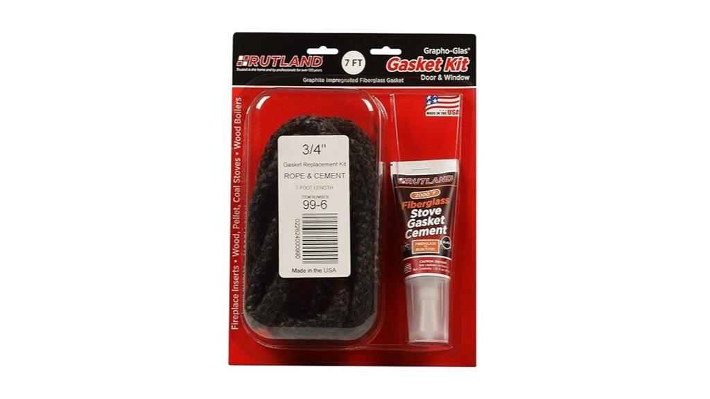 wood stove gasket replacement kit