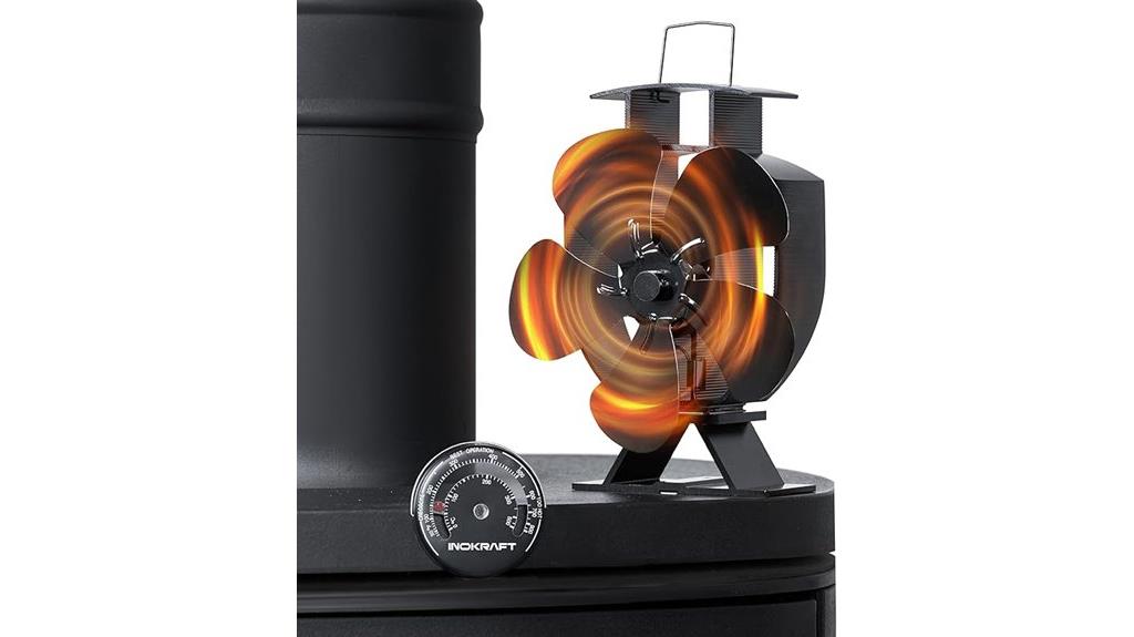 wood stove heat circulator