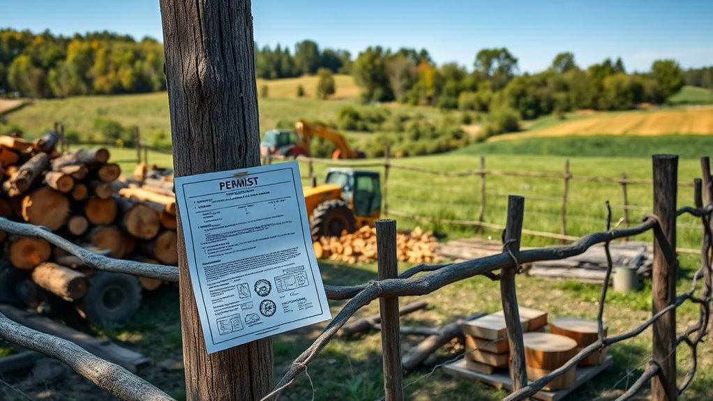 wood yard licensing requirements