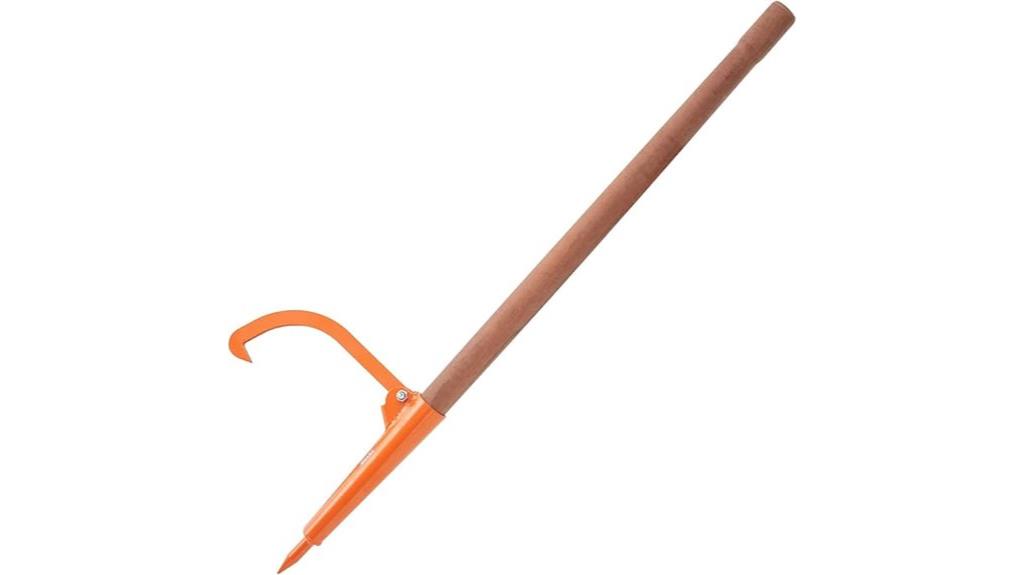 wooden handle log lifter