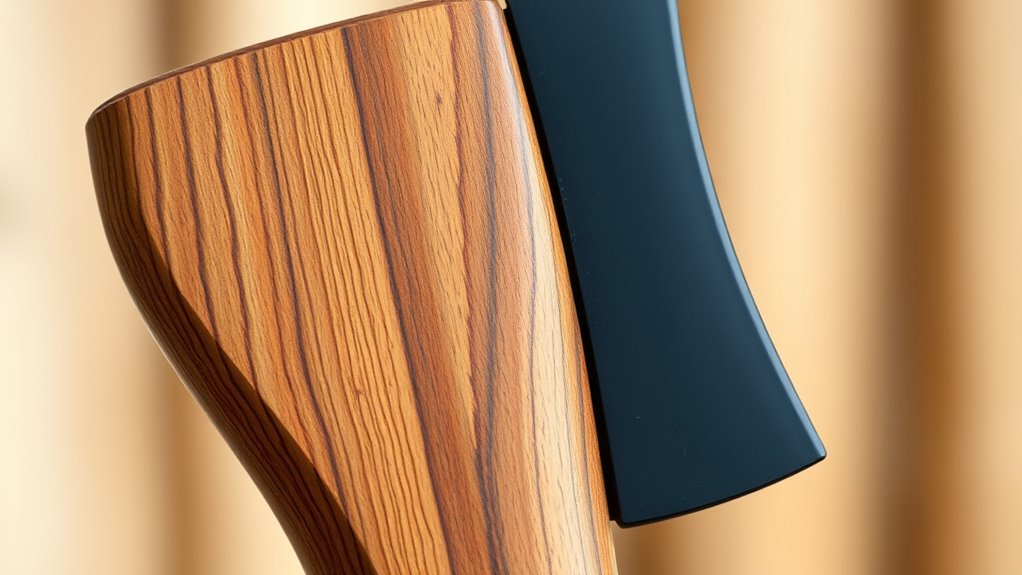 wooden handles improve comfort
