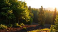 woodlot carbon storage