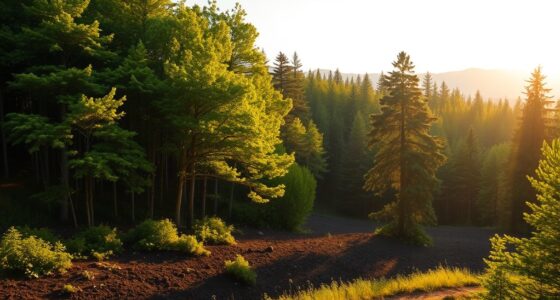 woodlot carbon storage