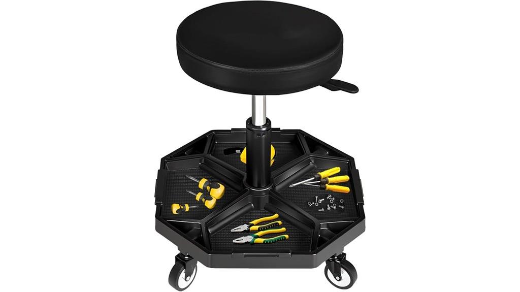 yellow jacket garage seat