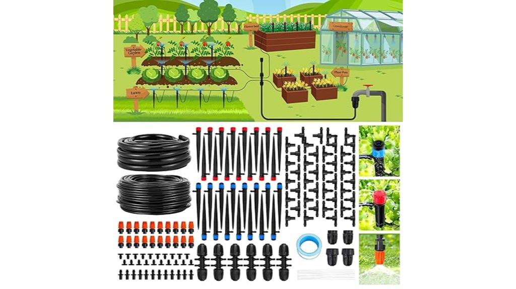 240ft drip irrigation kit