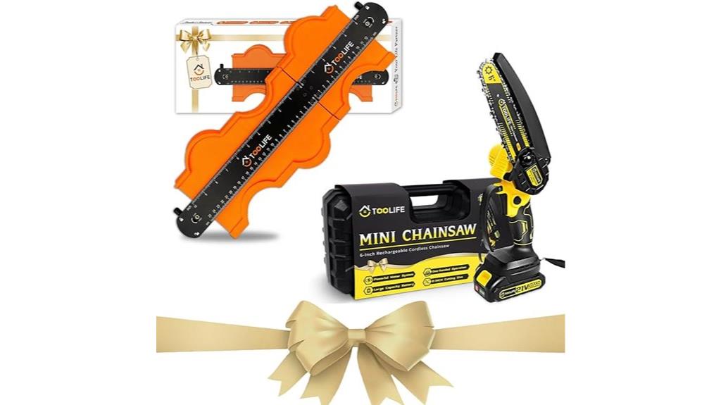adjustable contour gauge mini chainsaw