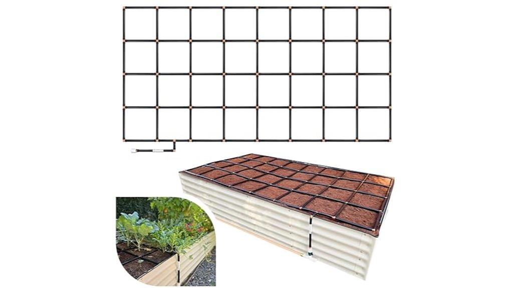 automated raised bed irrigation