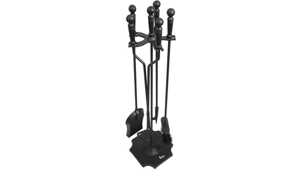 cast iron fireplace tools