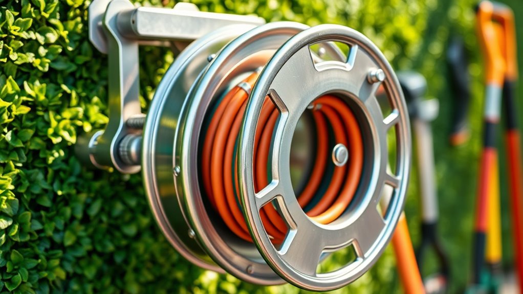 durable weather resistant hose reel