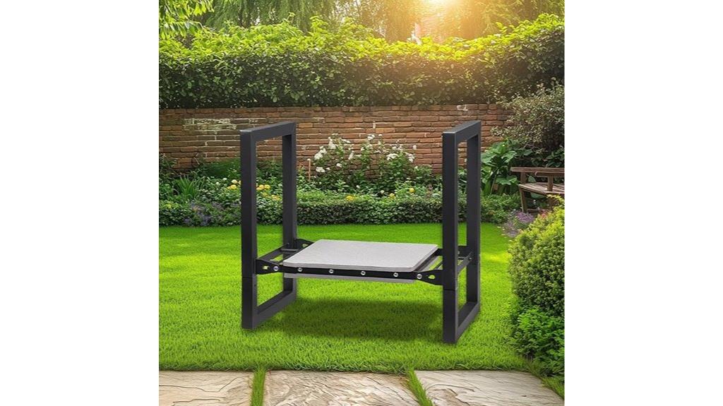 heavy duty foldable garden seat