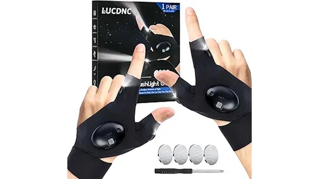 led gloves for men
