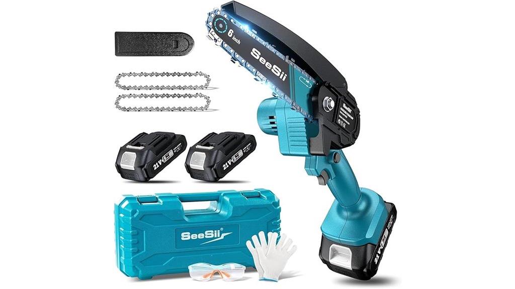 mini cordless chainsaw kit