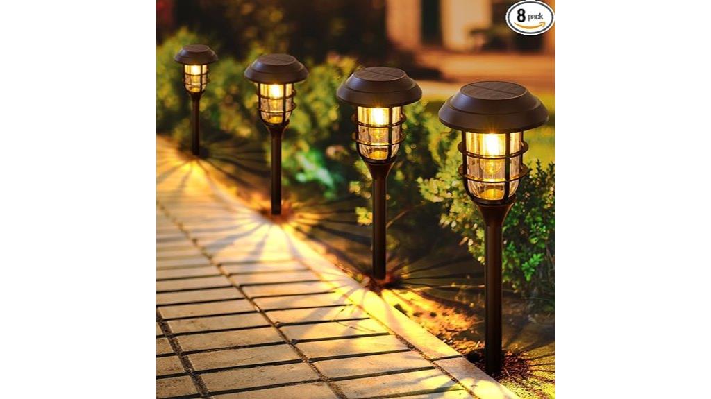 outdoor solar pathway lights