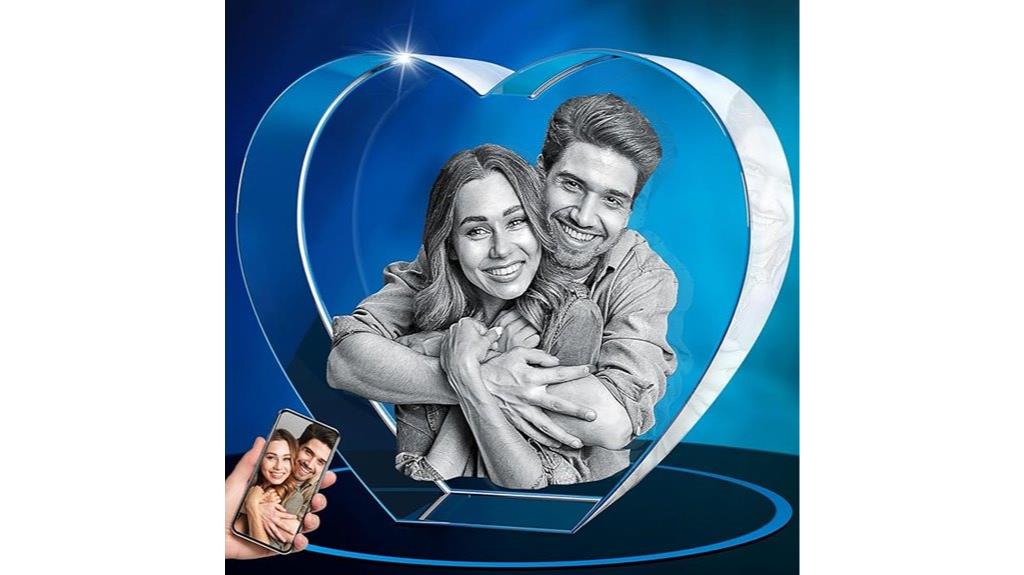 personalized 3d crystal gift