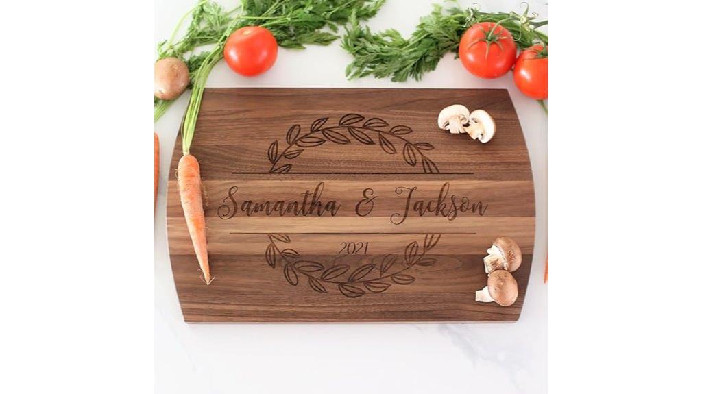 personalized blue ridge cutting board