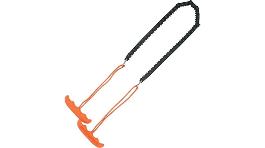 portable camping chain saw