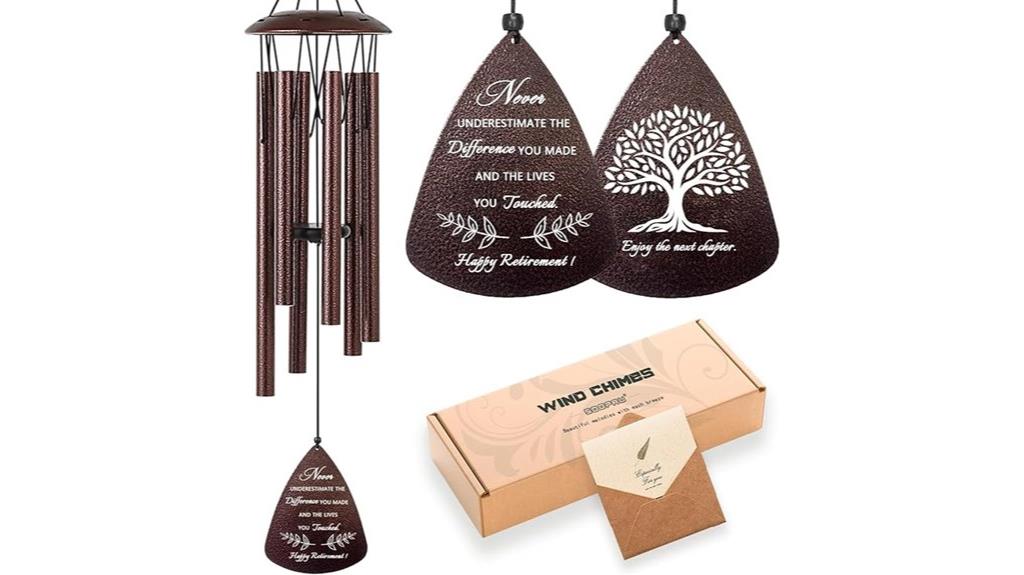 retirement chimes gift idea