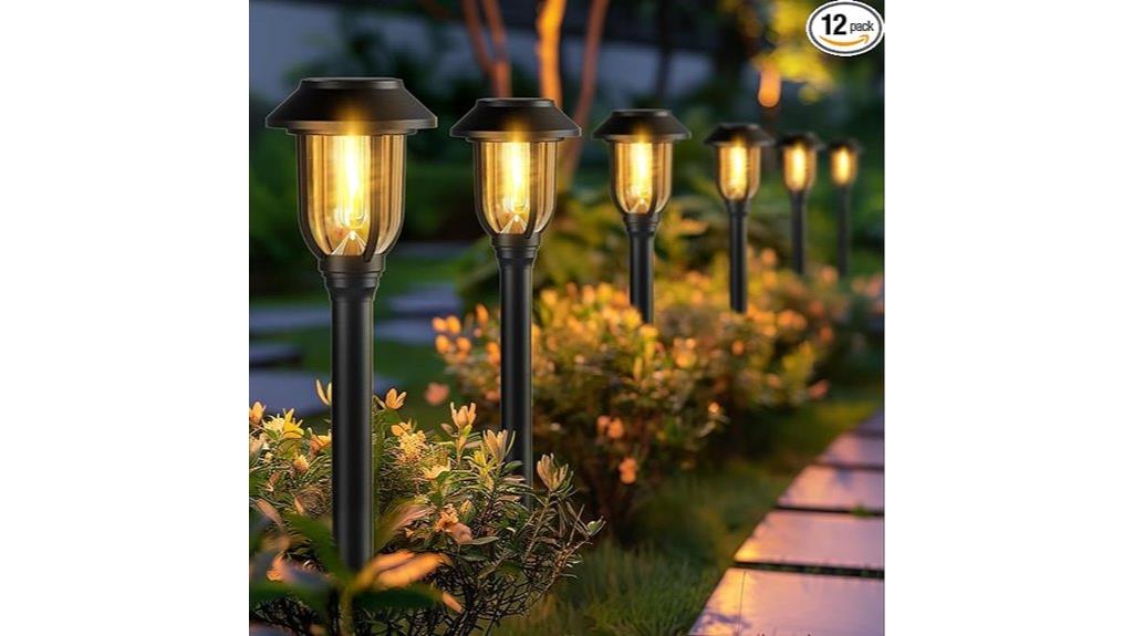 solar waterproof outdoor lights