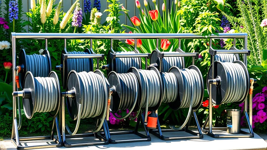 top metal hose reel options