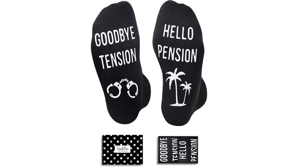 unique sock retirement gifts