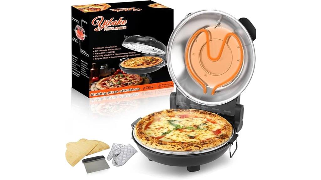 12 inch electric pizza oven