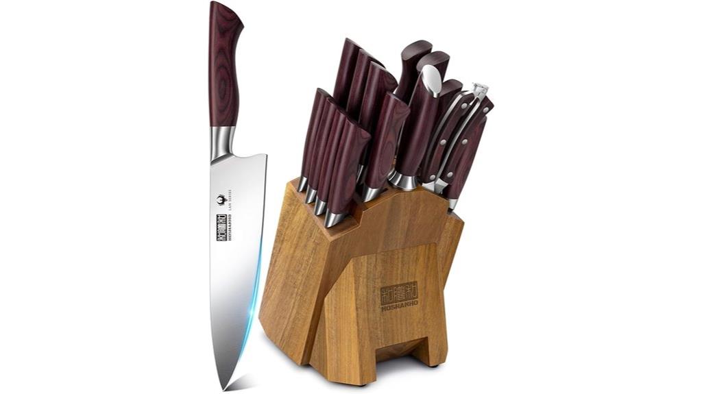 18 piece knife set