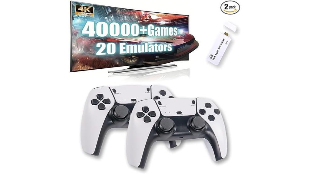 40 000 games wireless controllers