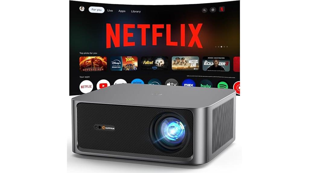 4k smart home projector