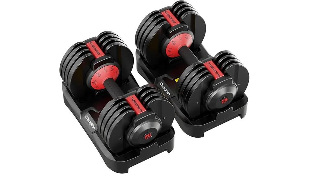 adjustable dumbbells 52 5 lbs