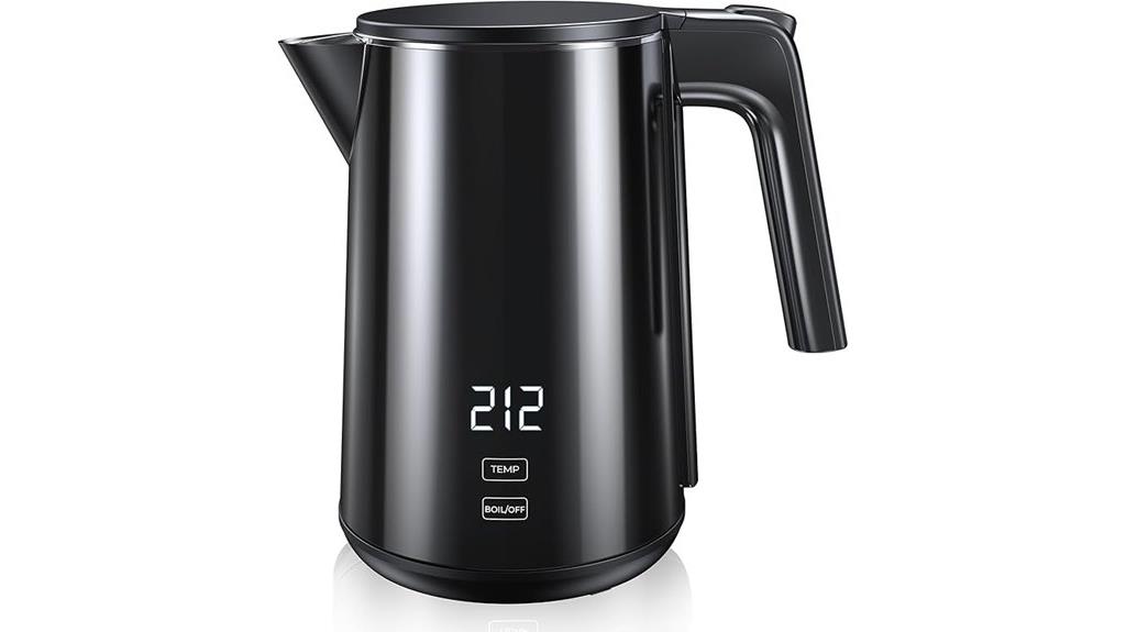 adjustable temperature electric kettle