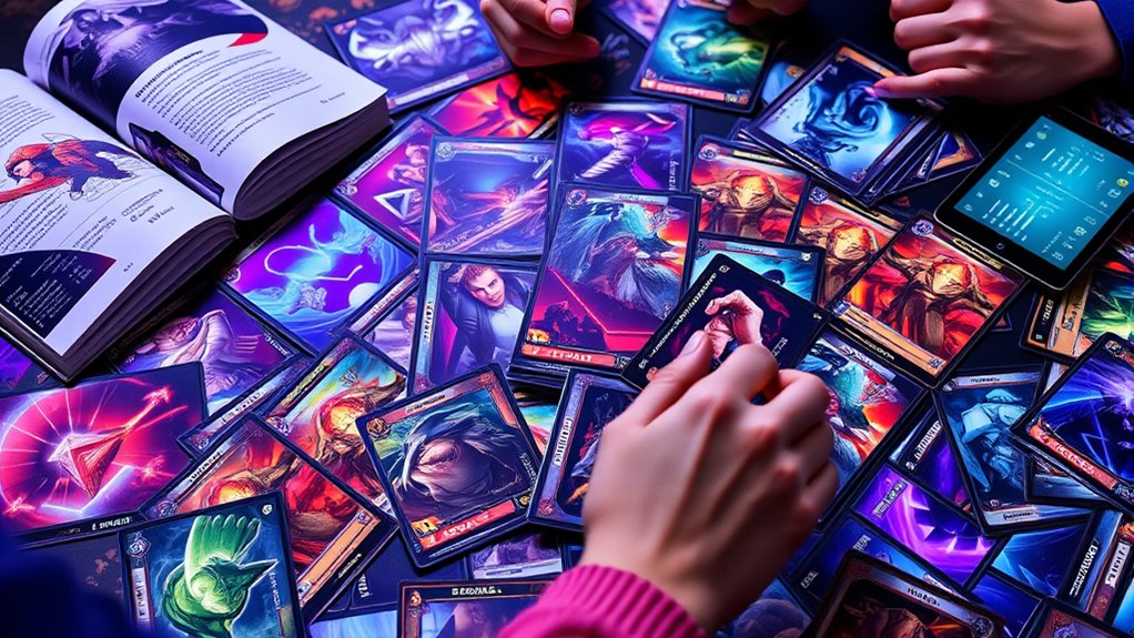 assess card rarity and value