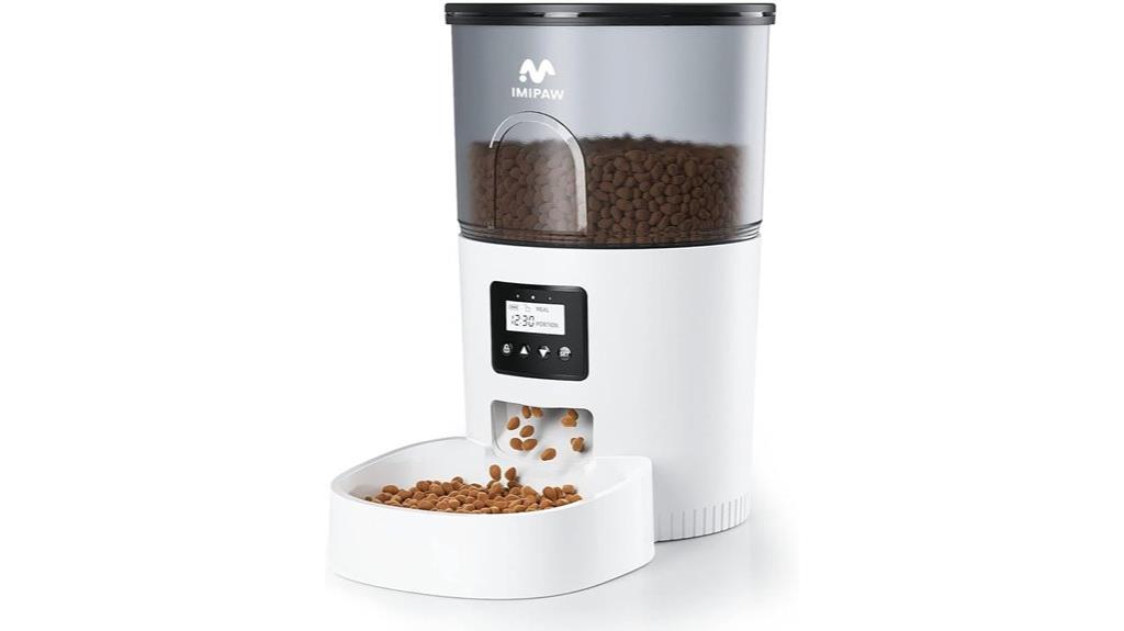 automatic cat food dispenser