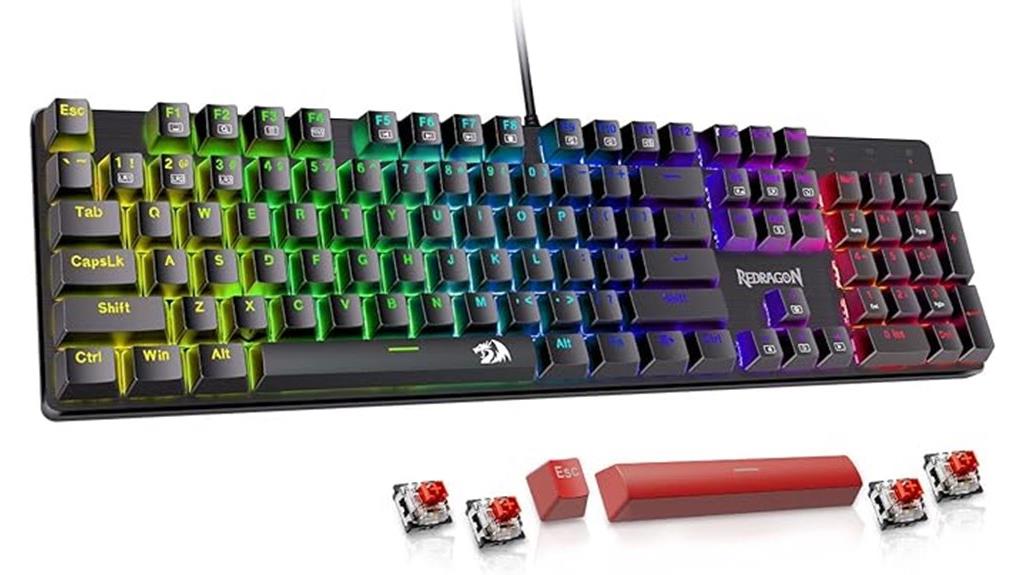 backlit mechanical gaming keyboard