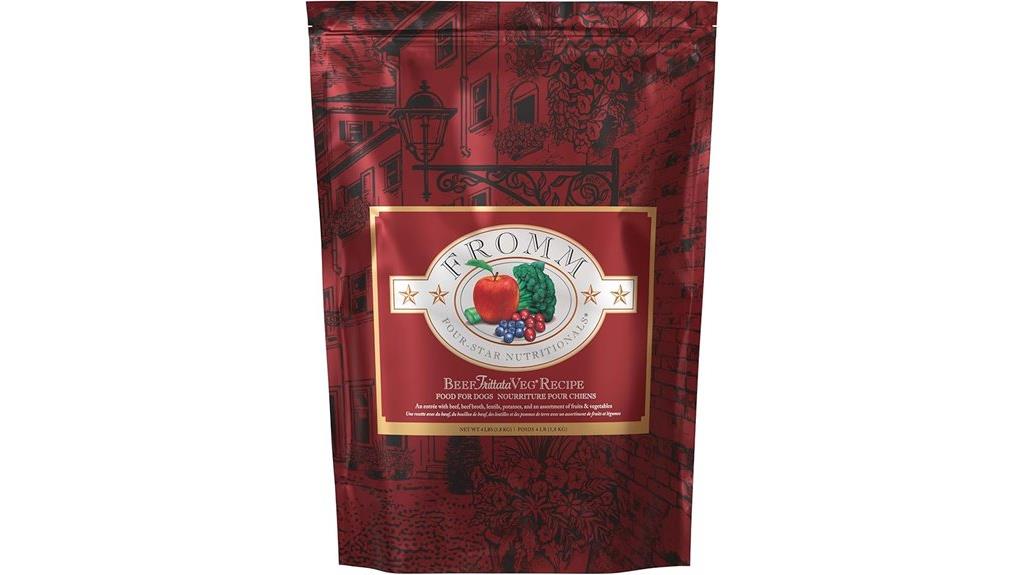 beef frittata dog food