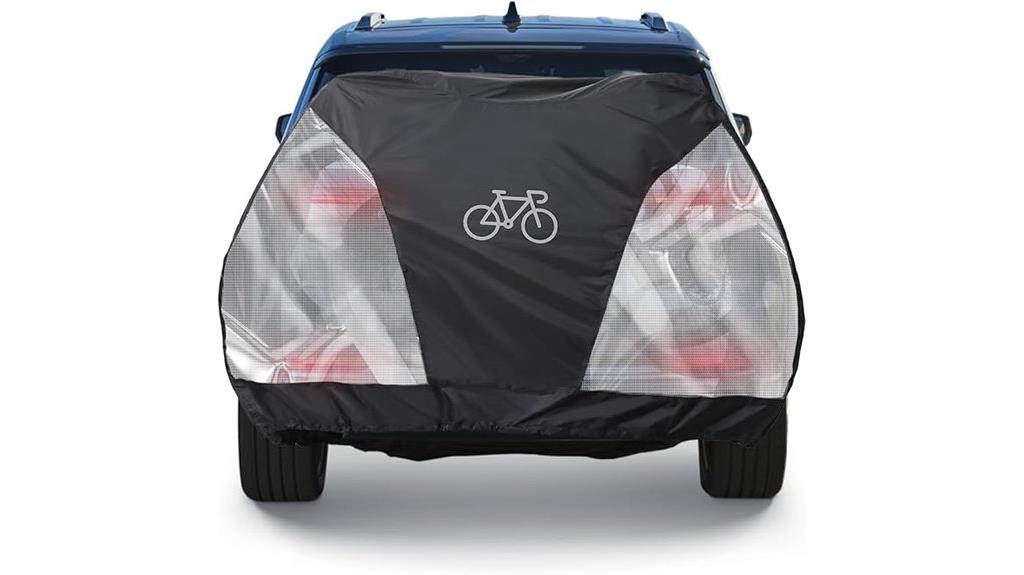 bike rack transport cover