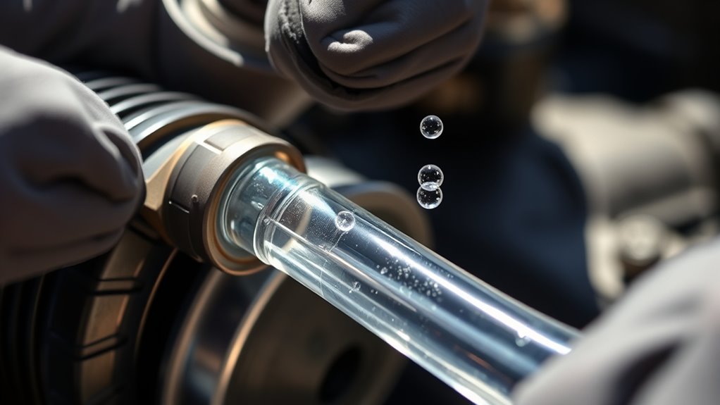 bleeding air from hydraulic