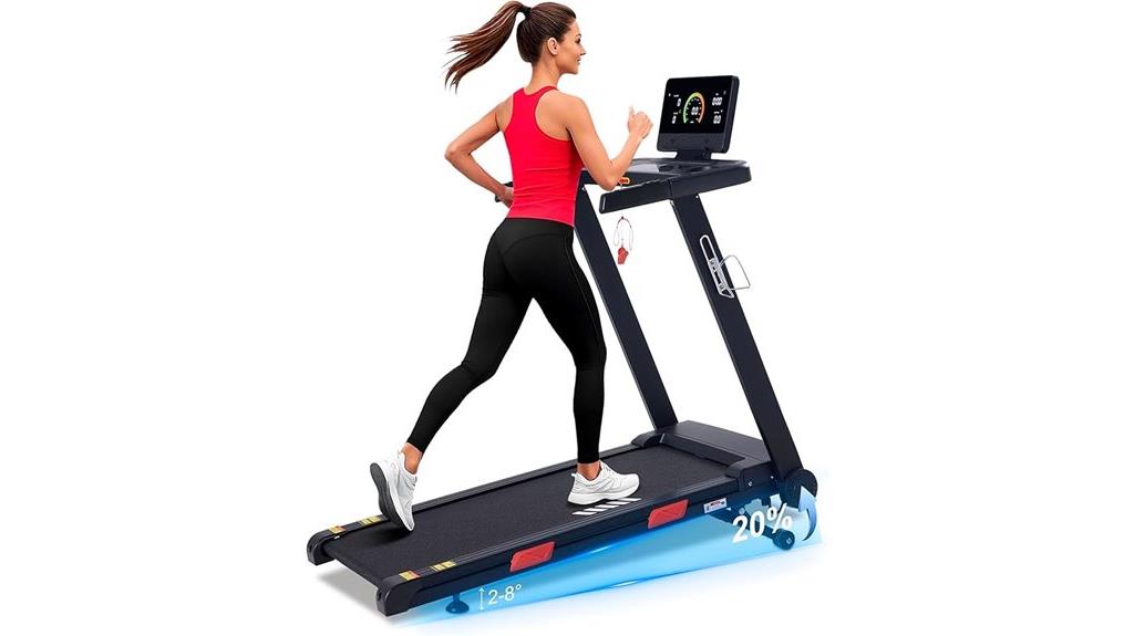 bluetooth enabled incline treadmill