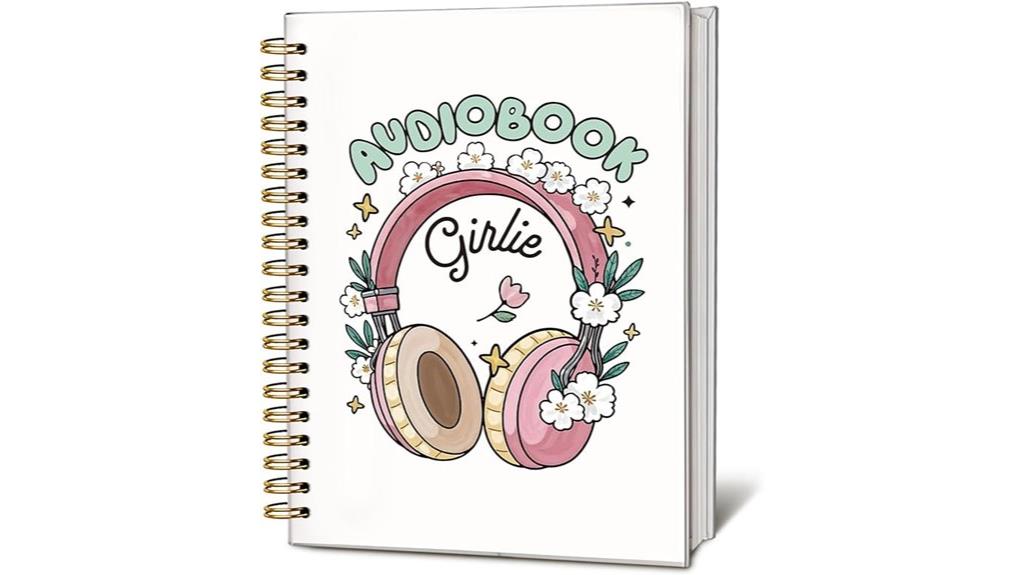 book lover s audio journal