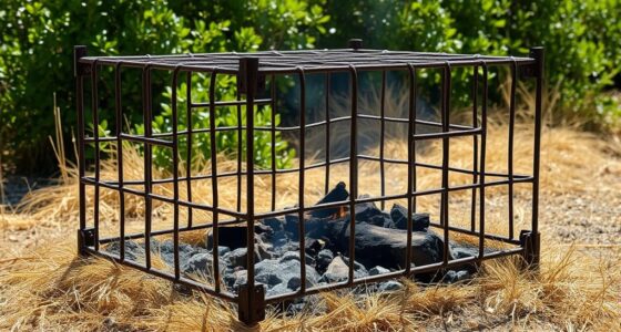 build a secure brush containment cage