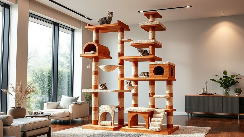 cat tree size safety durability