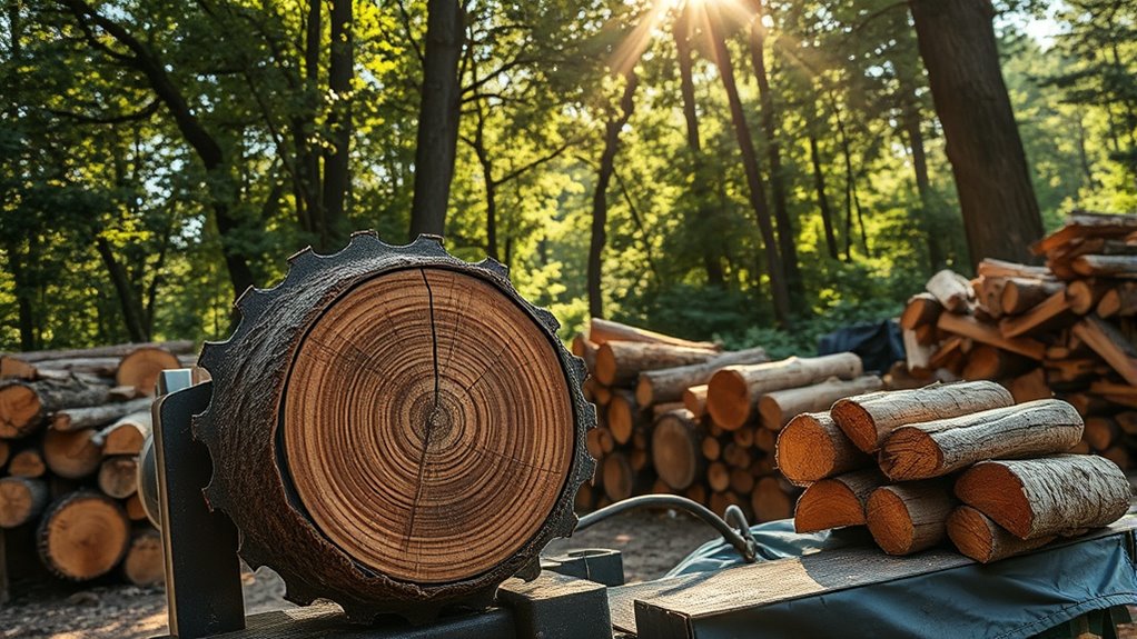 choosing sawmill or firewood