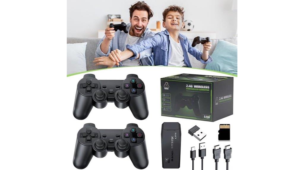 classic game console bundle