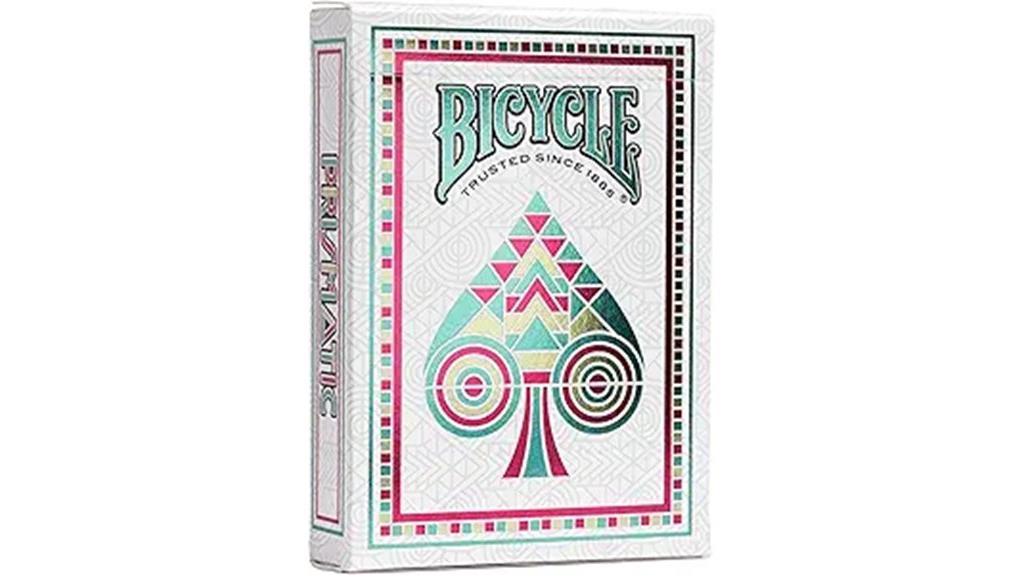colorful bicycle card design