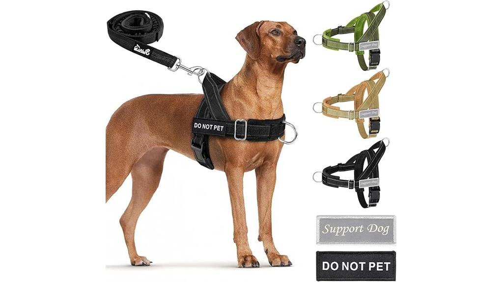 comfortable adjustable dog harness
