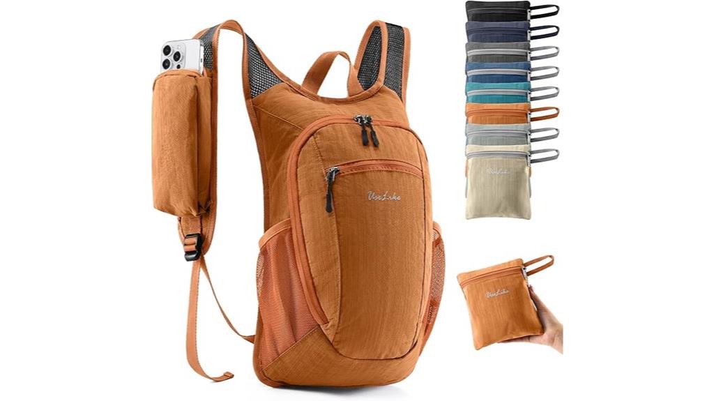 compact hiking backpack