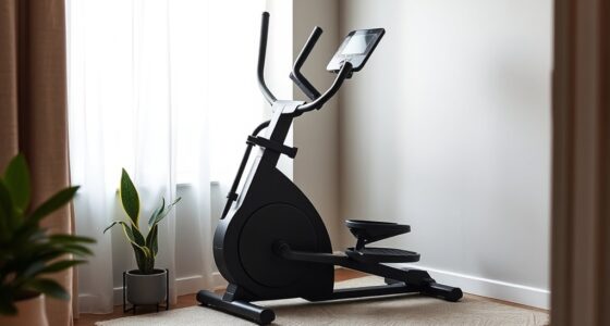 compact space saving ellipticals