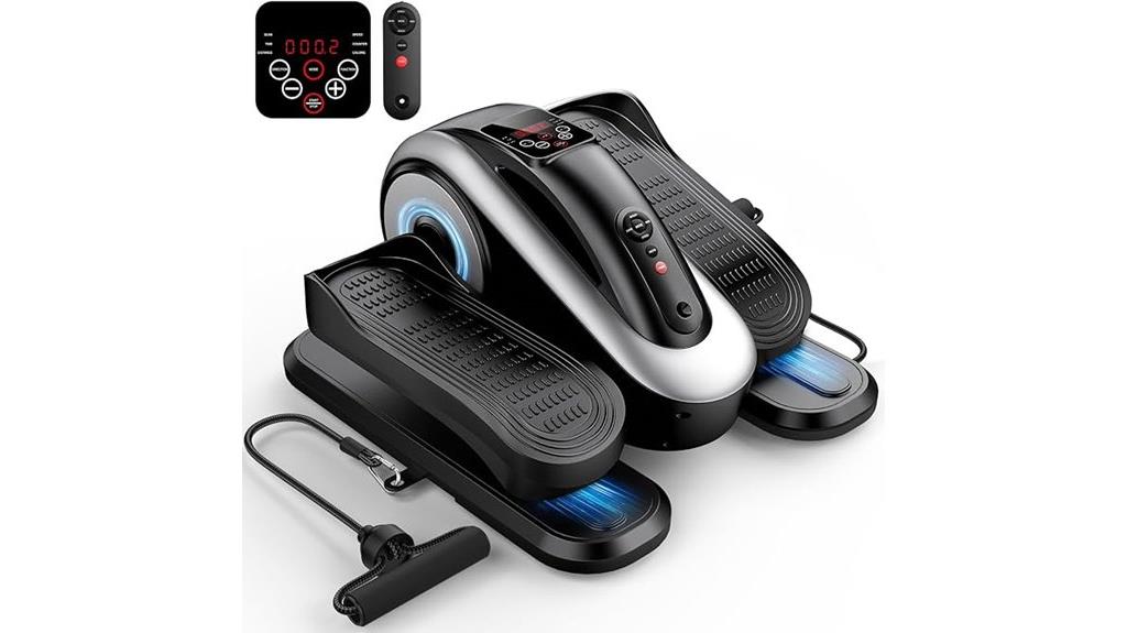 compact under desk elliptical